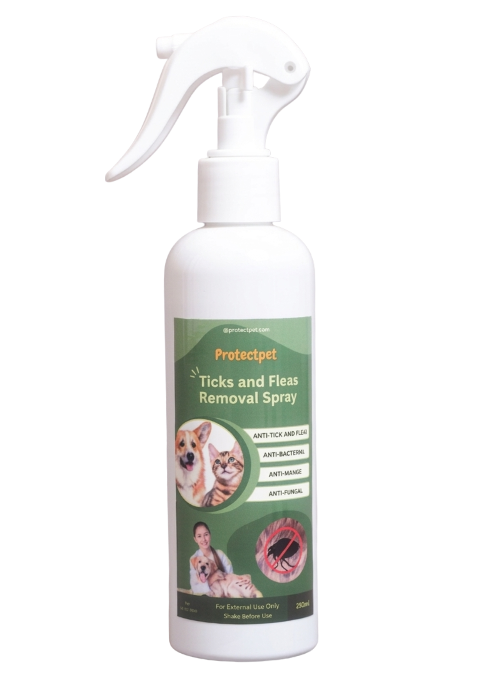 Anti-Tick & Flea Spray 250ml