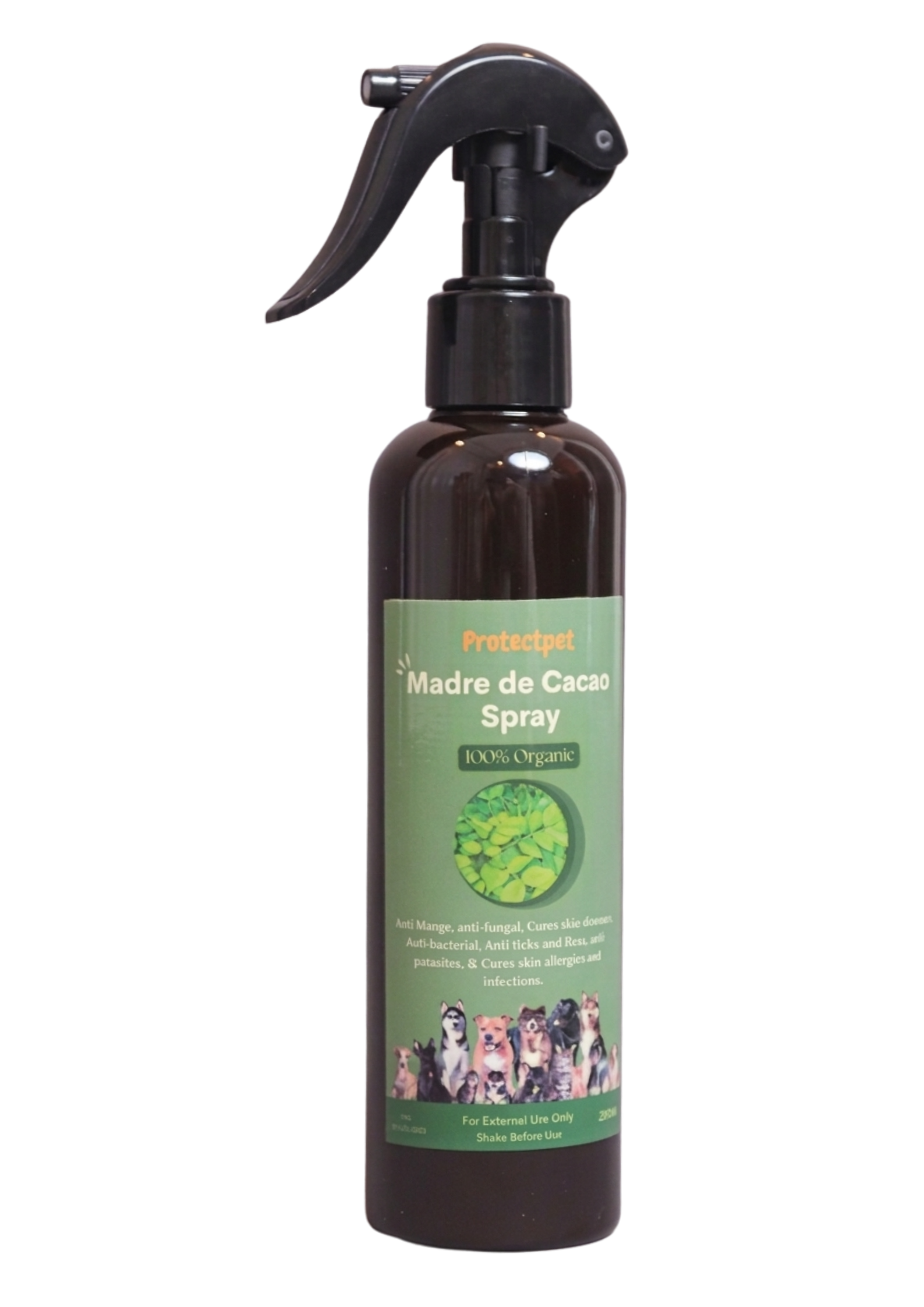 250ml Madre de Cacao Spray for Dogs and Cats