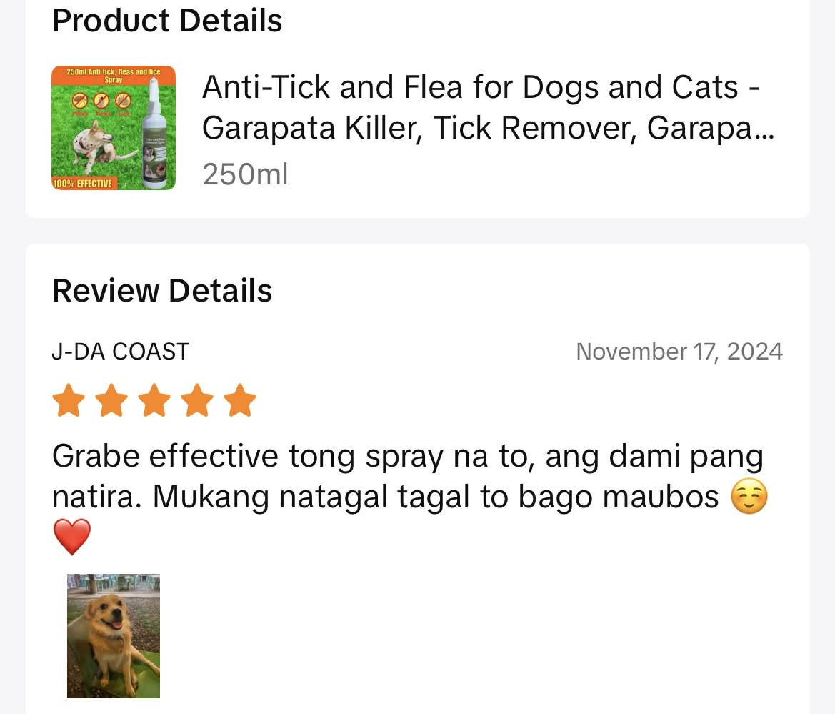 Customer testimonial