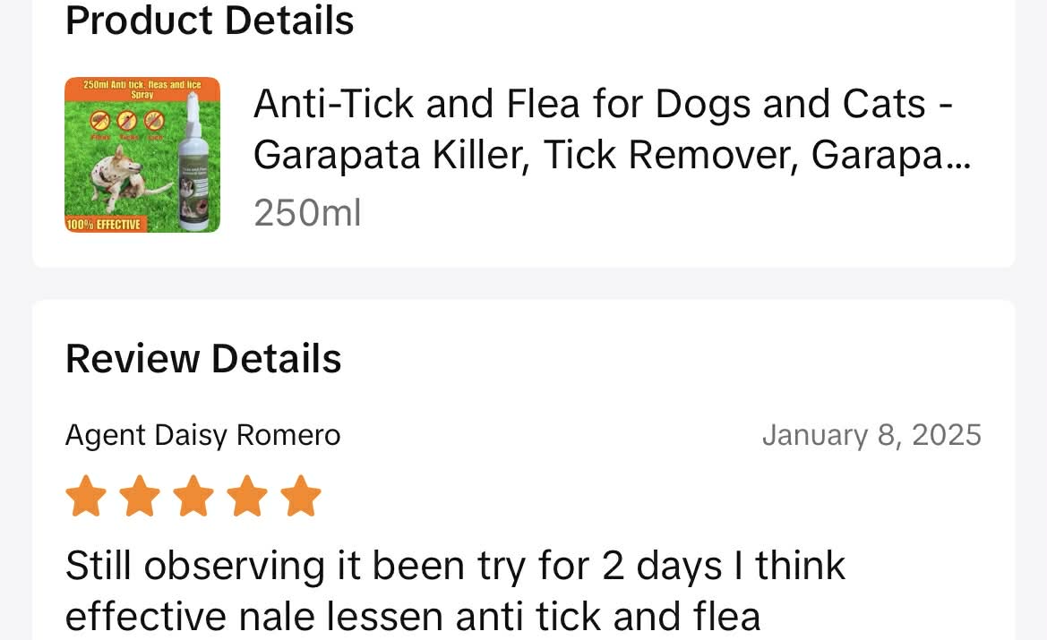 Customer testimonial