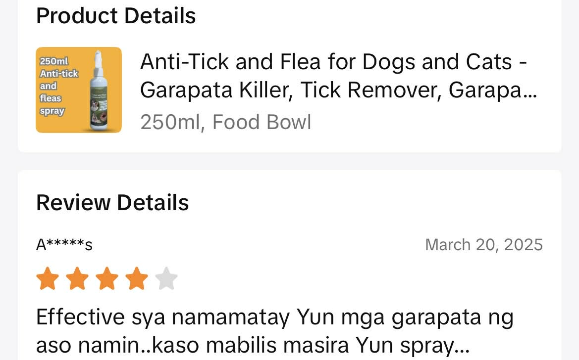 Customer testimonial