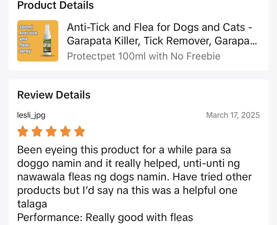 Customer testimonial